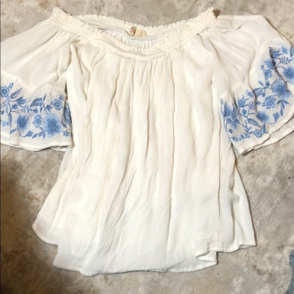 Off the shoulder top